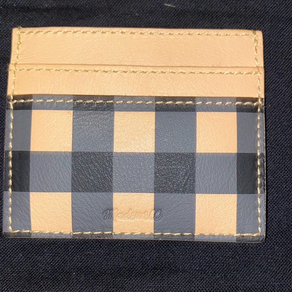 Brand New Madewell Leather Cardcase